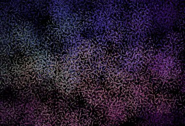 Koyu pembe, renkli çizgileri olan yeşil vektör dokusu. Soyut şablon üzerinde çizgileri olan renkli, parlak bir illüstrasyon. Reklam, kitapçıklar, broşürler için desen.