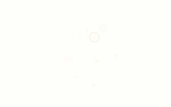 Hellbraunes Vektorlayout Mit Kreisformen Schöne Farbige Illustration Mit Verschwommenen Kreisen — Stockvektor