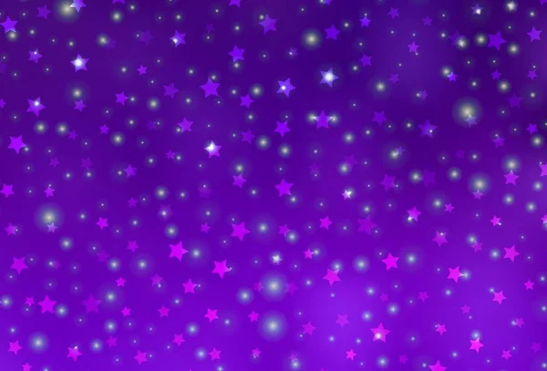 Dark Purple Patrón Vectorial Rosa Estilo Navideño Diseño Colorido Estilo — Archivo Imágenes Vectoriales