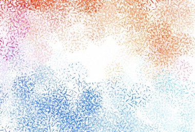 Keskin çizgileri olan açık pembe vektör deseni. Keskin çizgili parlak renkli çizimler. Reklamınız, posteriniz, afişiniz için en iyi tasarım.