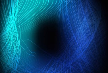 Koyu mavi vektör modern zarif düzen. Parlak renkli bir illüstrasyon. İşiniz için en iyi bulanık tasarım..