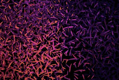 Dark Pink, Yellow vector background with stright stripes. Glitter abstract illustration with colorful sticks. Pattern for ad, booklets, leaflets.