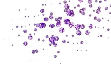 Açık Mor, soyut şekilli pembe vektör dokusu. Modern tarzda değişen renkli kaotik formlar. Kartvizitiniz için modern tasarım.