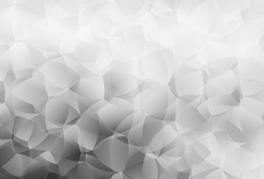 Soyut şekilli Light Gray vektör arkaplanı. Modern tarzda değişen renkli kaotik formlar. Bir cep telefonu için arka plan.