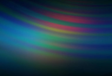 Koyu mavi, sarı vektör parlak soyut düzen. Yaratıcı illüstrasyon, yarım tonlu ve eğimli. İşiniz için en iyi bulanık tasarım..