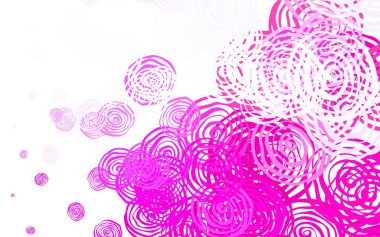 Açık mavi, kırmızı vektör doğal gül çizimi. Çiçekli zarif, parlak bir illüstrasyon. Web ve broşürler için elle boyanmış tasarım.