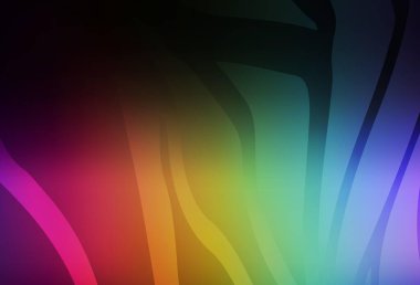 Koyu renkli vektör renkli bulanık arkaplan. Soyut ve gradyan renkte renkli çizimler. İşiniz için yeni tasarım.