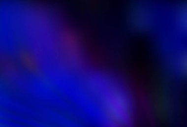 Koyu pembe, mavi vektör soyut parlak şablon. Görüntü stili ve gradyanı olan yeni renkli çizimler. Marka kitabı için zarif bir arkaplan.