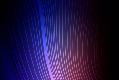 Koyu pembe, keskin çizgileri olan mavi vektör deseni. Çizgilerle modern geometrik soyut çizim. Reklamınız, posteriniz, afişiniz için en iyi tasarım.