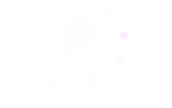 Светло Фиолетовый Розовый Вектор Естественном Фоне Цветами Творческая Иллюстрация Размытом — стоковый вектор