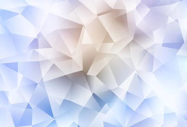 Modèle Triangles Gradient Vectoriel Violet Clair Illustration Abstraite Polygonale Avec — Image vectorielle