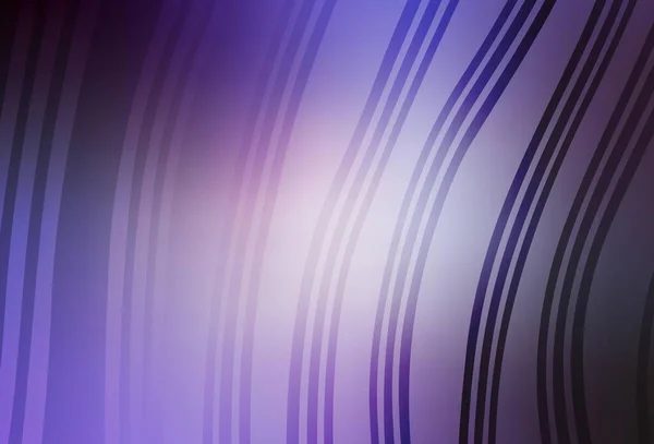 带有曲线的浅紫色矢量模板 具有渐变的半色调风格的创造性插图 全新设计为您的广告 — 图库矢量图片