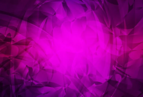 Fond Vectoriel Violet Foncé Avec Des Formes Memphis Illustration Colorée — Image vectorielle