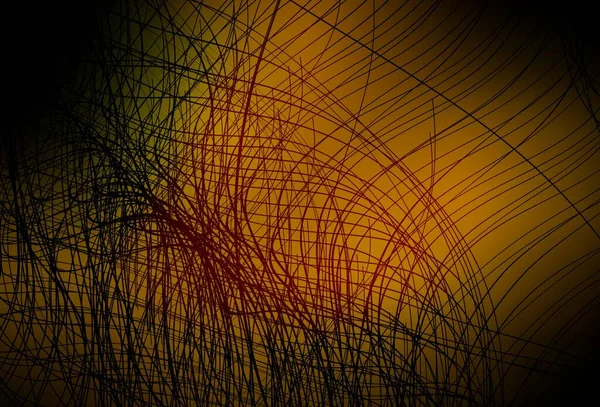 Dunkelgrüner Gelber Vektorhintergrund Mit Schiefen Linien Intelligente Illustration Abstrakten Stil — Stockvektor