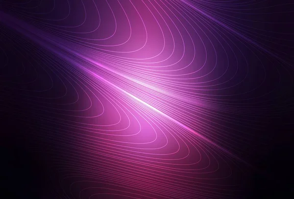 Темно Рожеве Векторне Компонування Плоскими Лініями Лінії Розмитому Абстрактному Тлі — стоковий вектор
