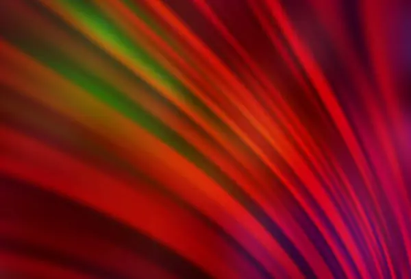 Donkergroen Rode Vector Abstracte Wazige Achtergrond Schitterende Kleurrijke Illustratie Slimme — Stockvector