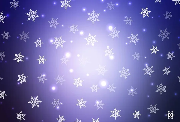 休日のスタイルでライトパープルベクトルの背景 グラデーションのクリスマス要素を持つスマートイラスト 大学振興のためのスマートデザイン — ストックベクタ