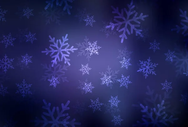 Темно Фиолетовый Вектор Новогоднем Стиле Современные Абстрактные Формы Рождественского Настроения — стоковый вектор