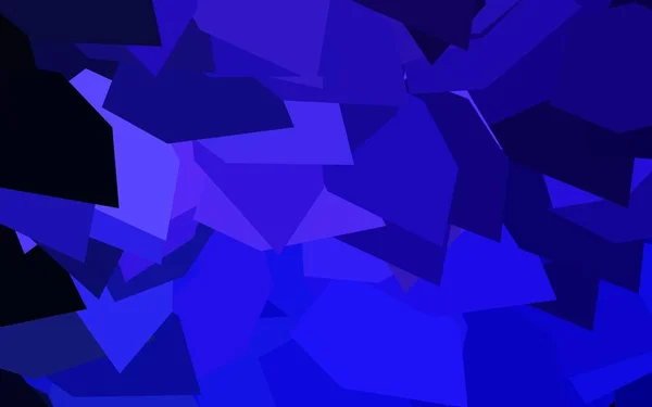 Темно Фиолетовый Векторный Фон Треугольниками Современная Абстрактная Иллюстрация Красочными Треугольниками — стоковый вектор