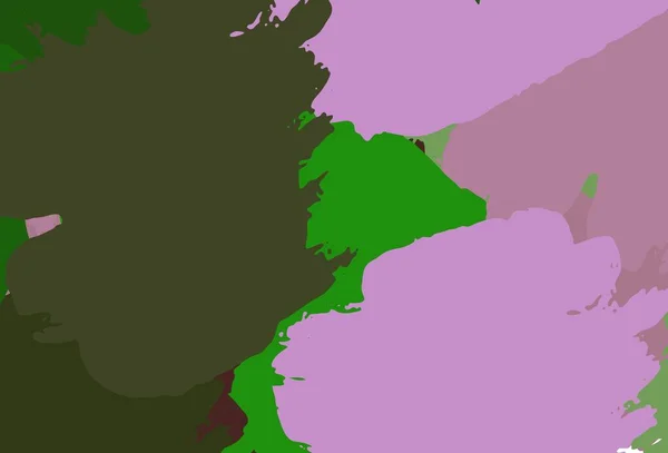 Lichtroze Groen Vectorpatroon Met Willekeurige Vormen Illustratie Met Kleurrijke Gradiëntvormen — Stockvector