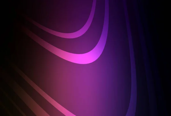Dunkelviolettes Rosafarbenes Vektormuster Leuchtend Bunte Illustration Smartem Stil Völlig Neues — Stockvektor
