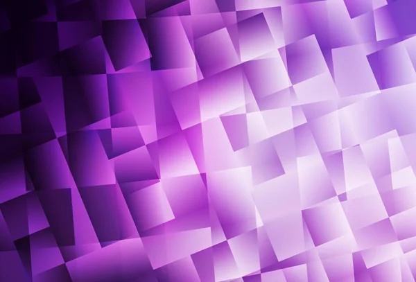 Light Purple Pink Vector Texture Rectangular Style Glitter Abstract Illustration — Stock Vector