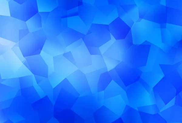 Fondo Vectorial Azul Claro Con Formas Abstractas Formas Caóticas Coloridas — Vector de stock