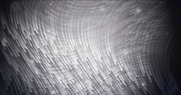 Looping Video Repeated Lines Modern Abstract Flowing Illustrations Lines Clip — Stock Video