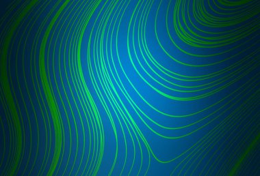 Koyu mavi vektör modern zarif arkaplan. Gradyan tasarımlı, soyut, ışıltılı çizimler. Tasarımının yeni yolu.