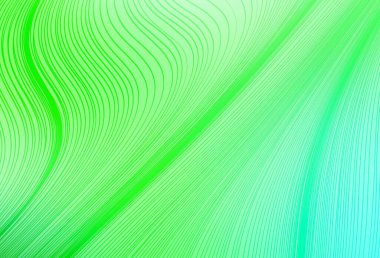 Açık yeşil vektör renkli bulanık arkaplan. Soyut ve gradyan renkte renkli çizimler. İşiniz için yeni tasarım.