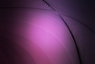 Kavisli çizgileri olan koyu pembe vektör dokusu. Yaratıcı illüstrasyon, yarım tonlu ve eğimli. Marka kitabı için şık bir desen.