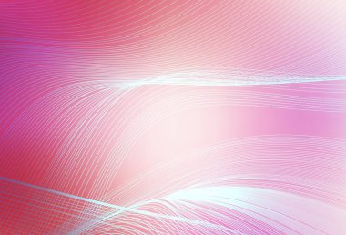 Açık pembe vektör modern zarif fon. Görüntü tarzında tamamen yeni bir renkli çizim. Çalışmalarınız için akıllı tasarım.