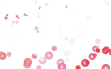 Açık Mor, diskli pembe vektör dokusu. Bulanık yağmur damlaları olan soyut bir çizim. Marka kitabınız için yeni şablon.