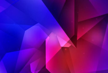 Koyu mavi, kırmızı vektör, renkli su damlaları olan soyut çizimler. Bulanık dekoratif tasarım baloncuklu soyut tarzda. Duvar kağıtları için zarif tasarım.