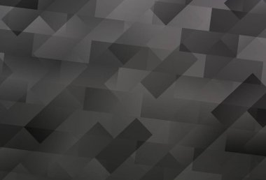 Çizgileri ve dikdörtgenleri olan açık gri vektör düzeni. Dikdörtgenli soyut gradyan çizimi. Reklamlar için desen.