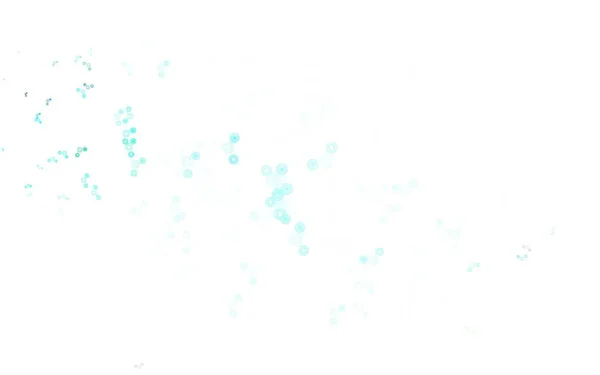 Світло Зелений Векторний Візерунок Сферами Ілюстрація Набором Яскравих Барвистих Абстрактних — стоковий вектор