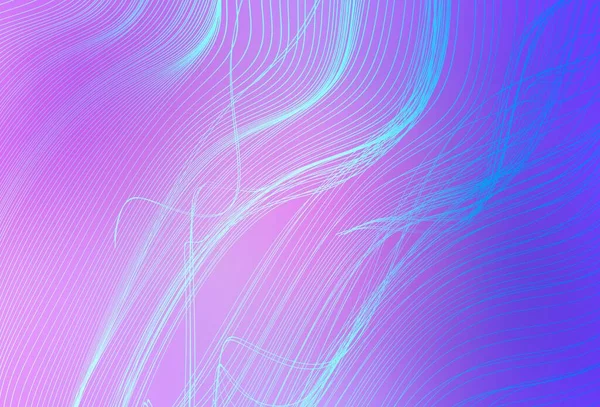 Light Purple Vektor Verschwimmt Helles Muster Bunte Abstrakte Illustration Mit — Stockvektor