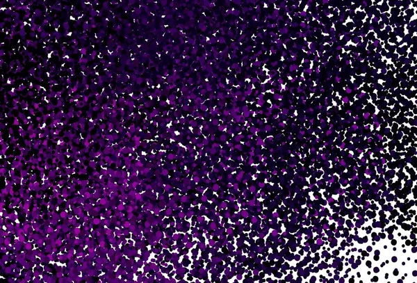 Dunkelrosa Vektorhintergrund Mit Blasen Abstrakte Illustration Mit Farbigen Blasen Naturstil — Stockvektor
