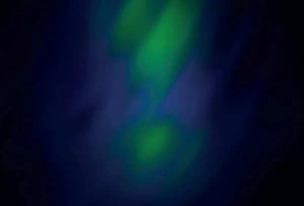 Blu Scuro Vettore Verde Layout Astratto Lucido Illustrazione Astratta Colorata — Vettoriale Stock