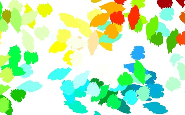 Light Multicolor Vektor Háttér Elvont Formák Egyszerű Színes Illusztráció Absztrakt — Stock Vector