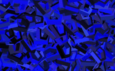 Altıgenli koyu mor vektör arkaplan. Altıgenli soyut bir tasarım. Web sitesi posterleri, afişler için tasarım.