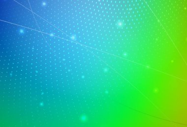 Açık Mavi, doğada renkli baloncuklu yeşil vektör soyut çizimi. Renkli su damlaları olan modern soyut çizimler. İş reklamları için akıllı tasarım.