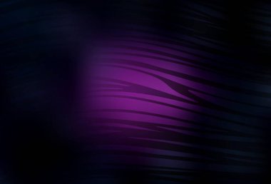 Eğri çizgileri olan koyu pembe vektör arkaplan. Değişken çizgileri olan renkli soyut çizimler. Marka kitabı için şık bir desen.