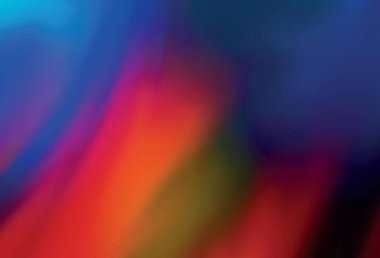 Açık mavi, kırmızı vektör bulanık şablon. Renkli soyut çizimler ve gradyan. Tasarımının yeni yolu.