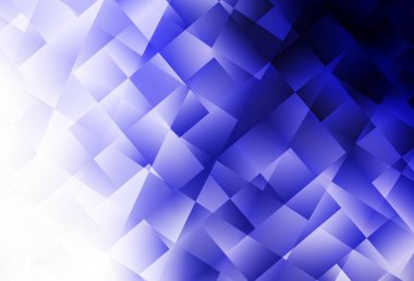 Çizgileri ve dikdörtgenleri olan açık mor vektör düzeni. Dikdörtgenli soyut gradyan çizimi. Web siteleri için şablon kullanılabilir.