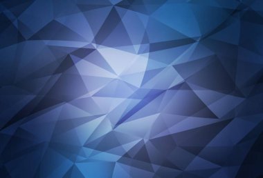 Koyu mor vektör düşük polimerli doku. Gradyanı olan üçgen geometrik örnek. Bir markanın arkaplanı için desen.