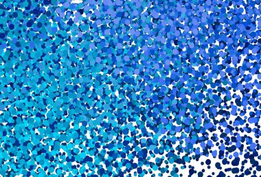 Disklerle hafif BLUE vektör dokusu. Parlak renkli soyut çemberlerin olduğu bir resim. Fütürist reklamlar ve kitapçıklar için şablon.