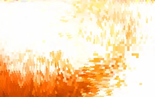 Světle Oranžové Vektorové Pozadí Kosočtvercem Dekorativní Design Abstraktním Stylu Obdélníky — Stockový vektor