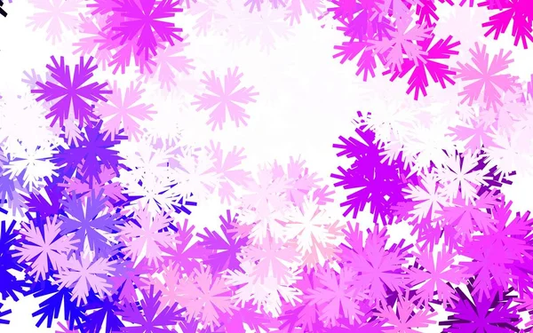 Светло Фиолетовый Розовый Вектор Искушает Цветами Цветы Градиентом Белом Фоне — стоковый вектор