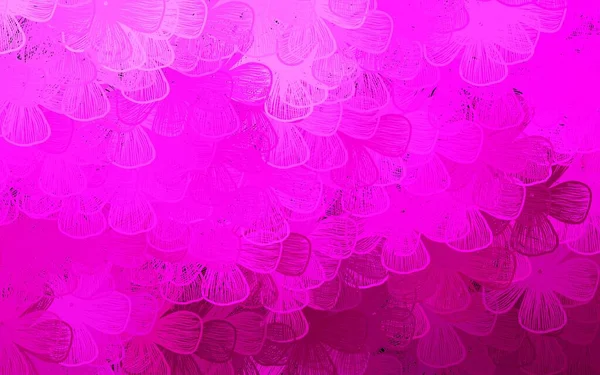 Dark Pink Vector Diseño Abstracto Con Árboles Ramas Nueva Ilustración — Archivo Imágenes Vectoriales